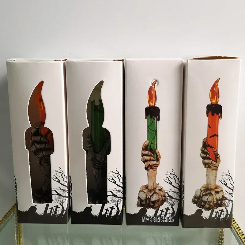 Skeleton Hand LED Candle