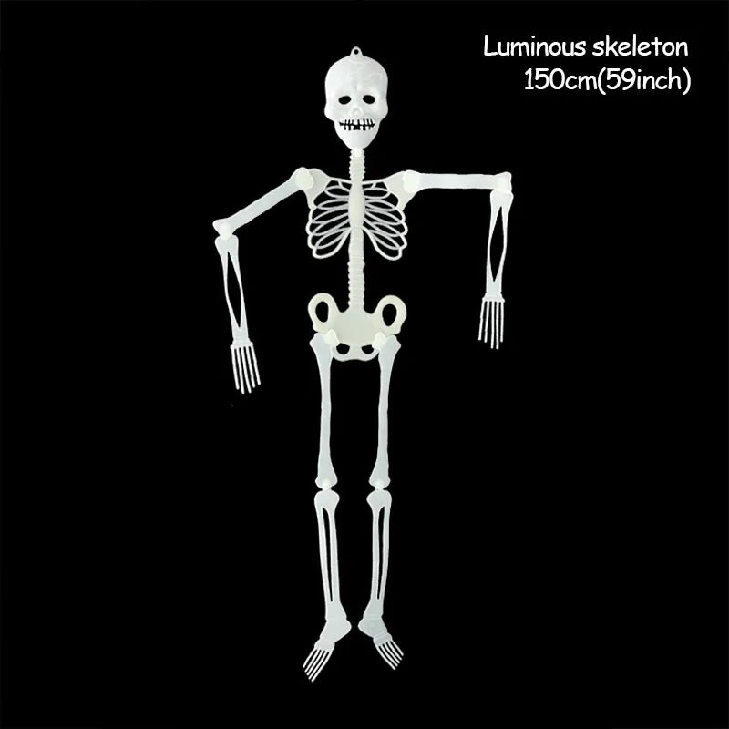 Glow-in-the-Dark Climbing Skeleton
