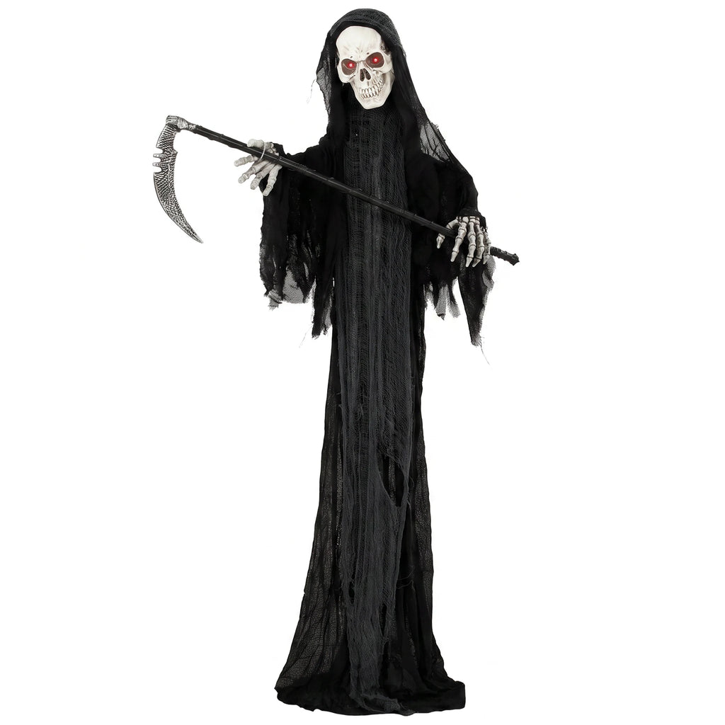 Life-Size Animated Grim Reaper, 183 cm