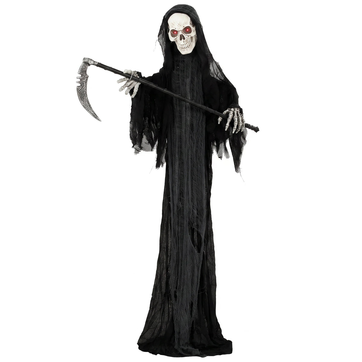 Life-Size Animated Grim Reaper, 183 cm