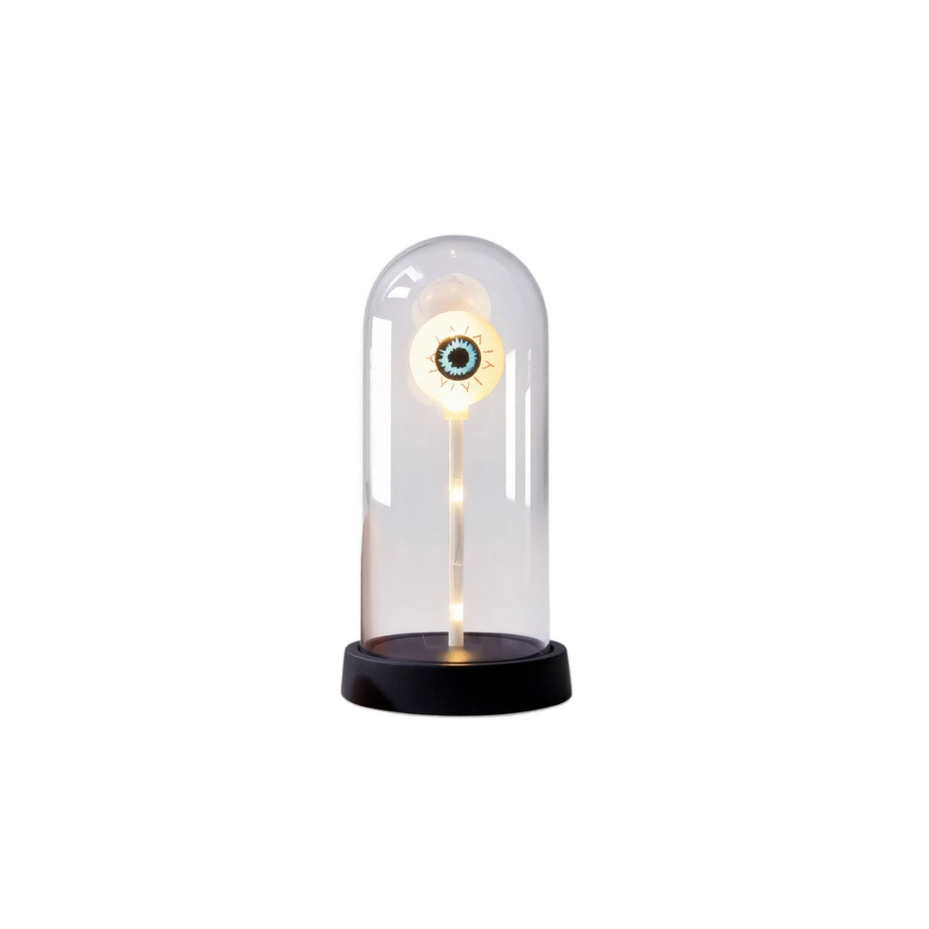 Light-Up Eyeball Glass Dome Ornament
