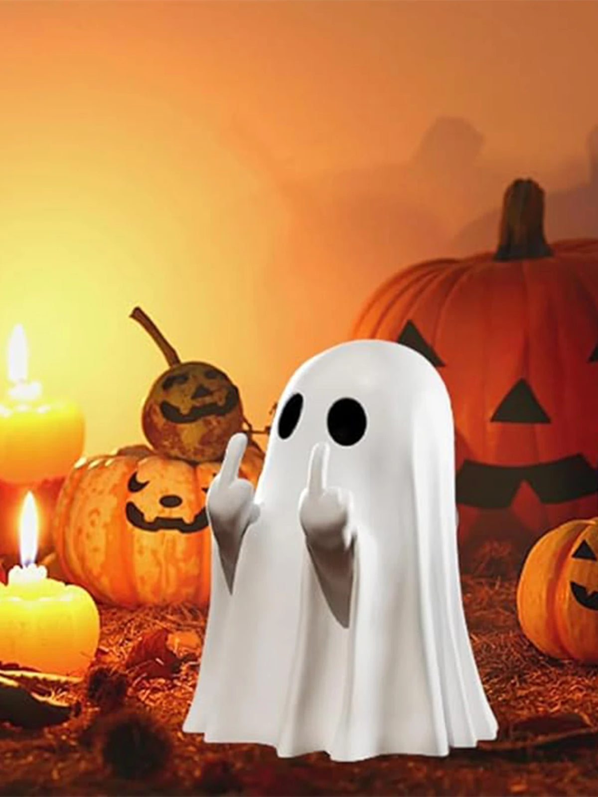 Cheeky Ghost Statue, 7.5 cm