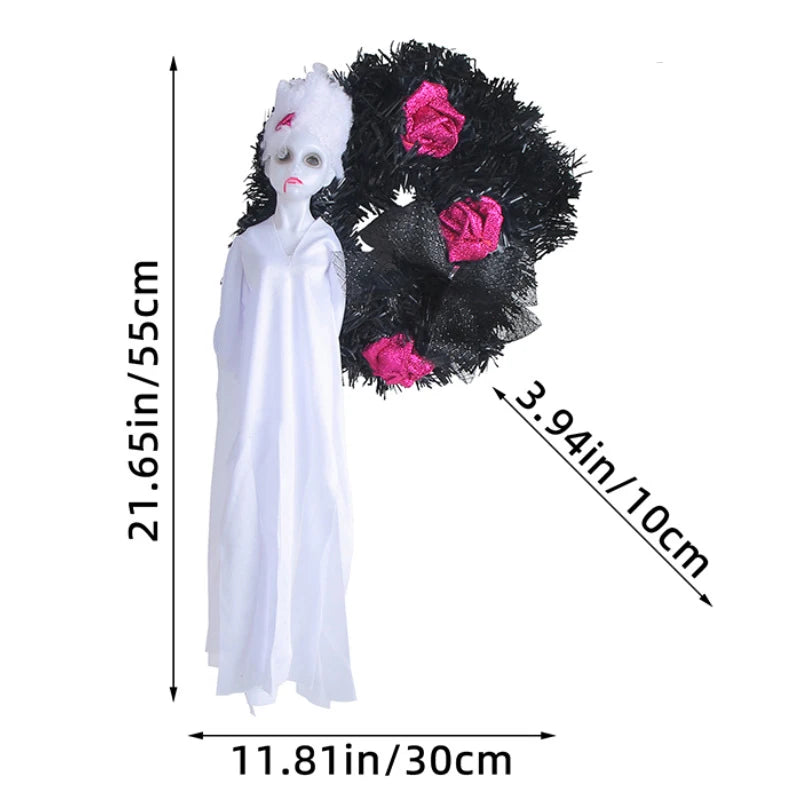 Hanging Reaper Door Wreath
