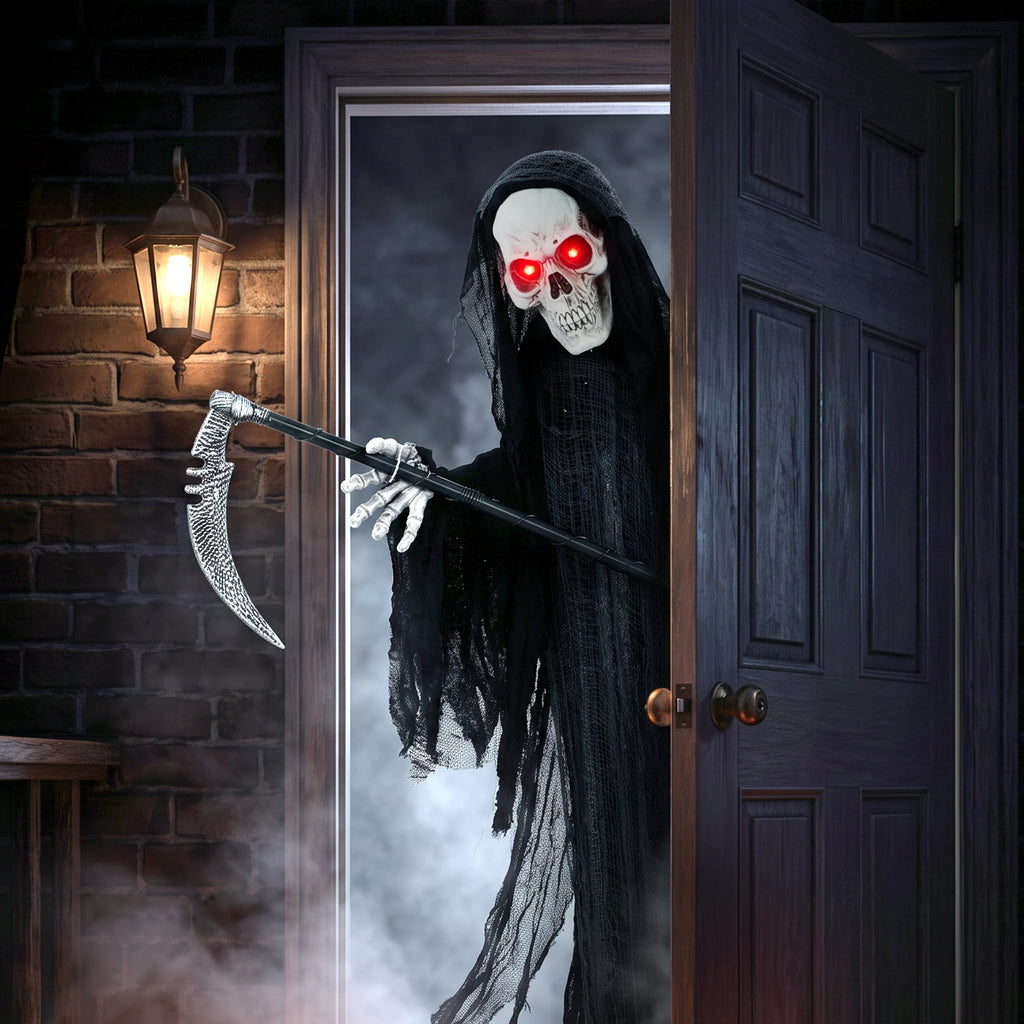 Life-Size Animated Grim Reaper, 183 cm