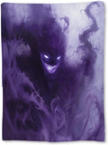 Spooky Halloween Flannel Throw