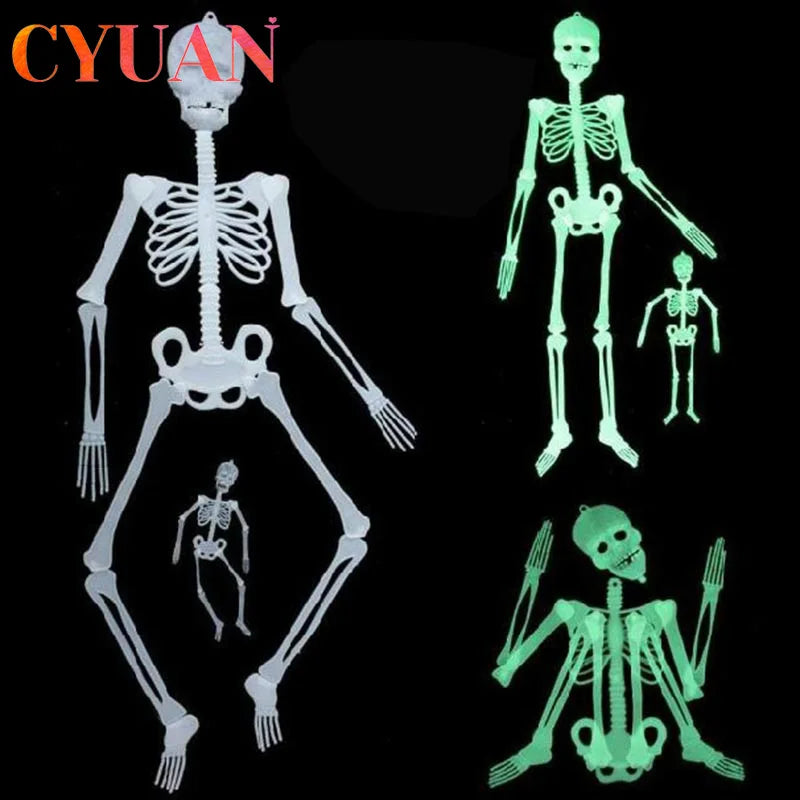 Glow-in-the-Dark Climbing Skeleton