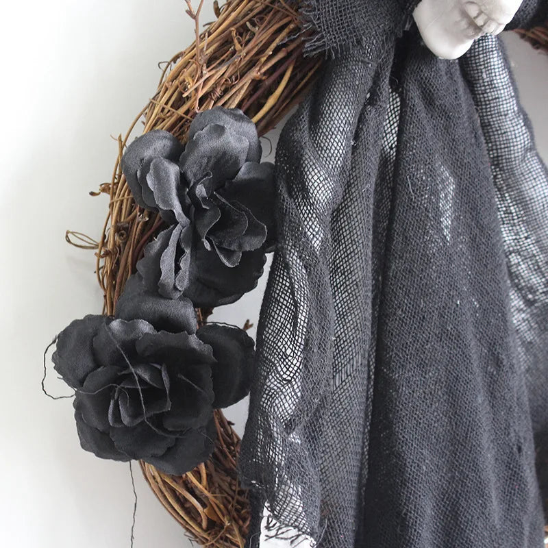 Hanging Reaper Door Wreath