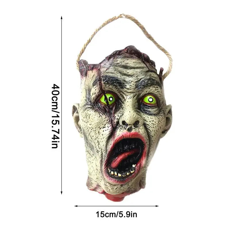 Zombie Head Trick-or-Treat Candy Bowl