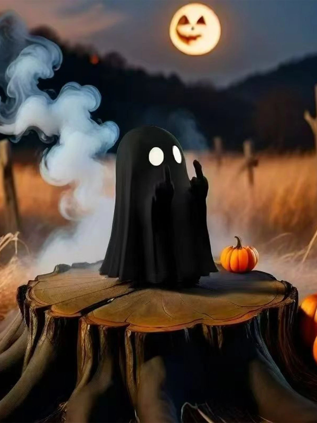 Cheeky Ghost Statue, 7.5 cm
