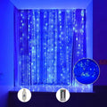 LED Curtain Fairy Lights with Remote, 8 Modes
