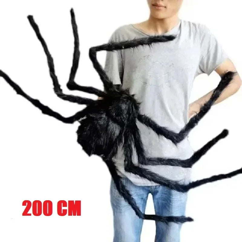 Giant Hairy Halloween Spider, 30-200 cm
