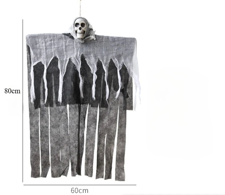 Glowing Skull Ghost Hanging Decoration