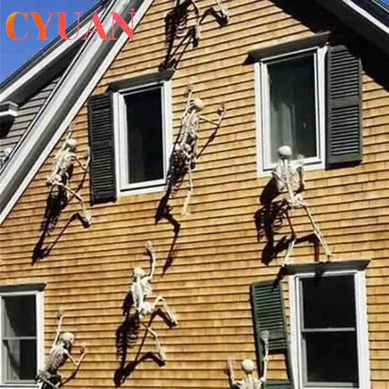 Glow-in-the-Dark Climbing Skeleton